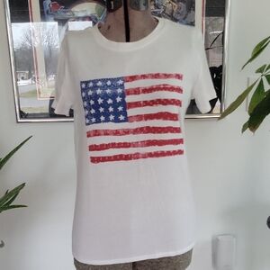 Lucky Brand T-shirt White Small EUC